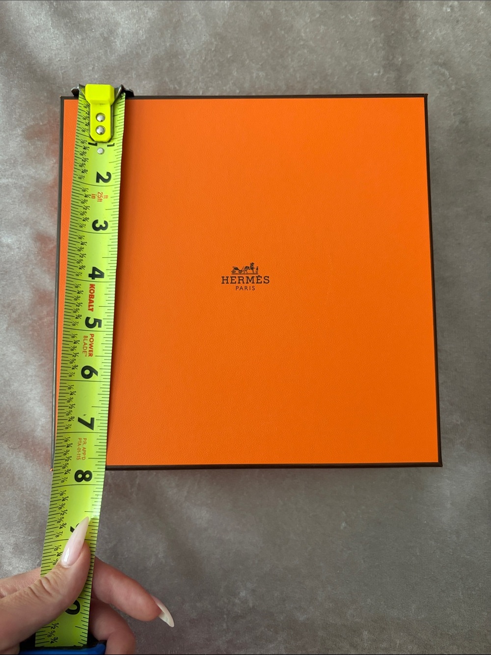 Hermes Orange Square Box